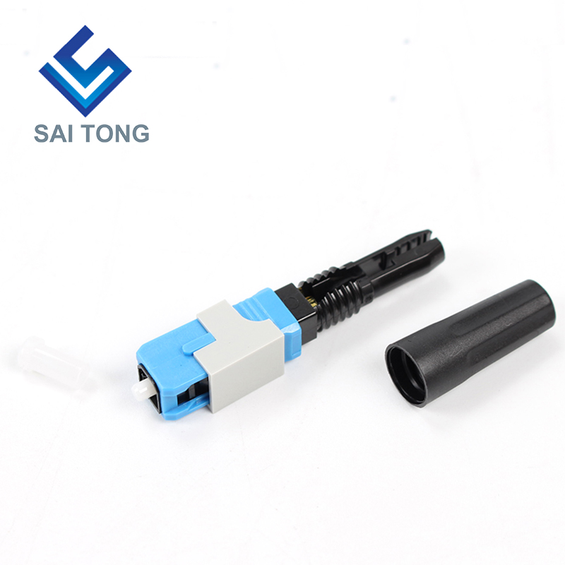 Pengilang China FTTH Field Pemasangan Pantas Fiber Optic SC UPC Fast Connector