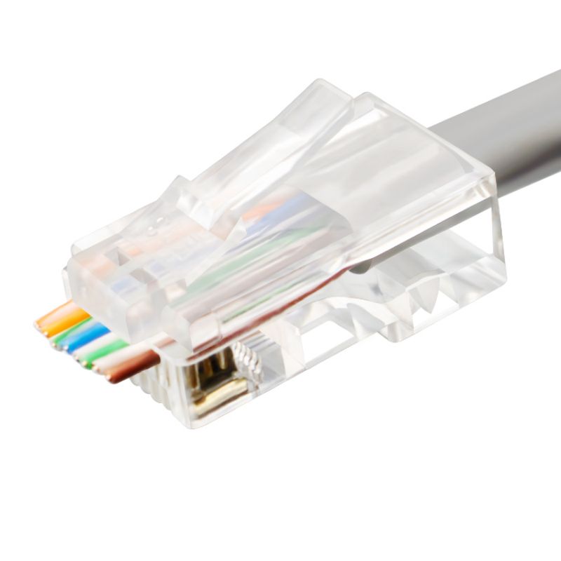 Penyambung RJ45 untuk Kabel Rangkaian CAT6 CAT5