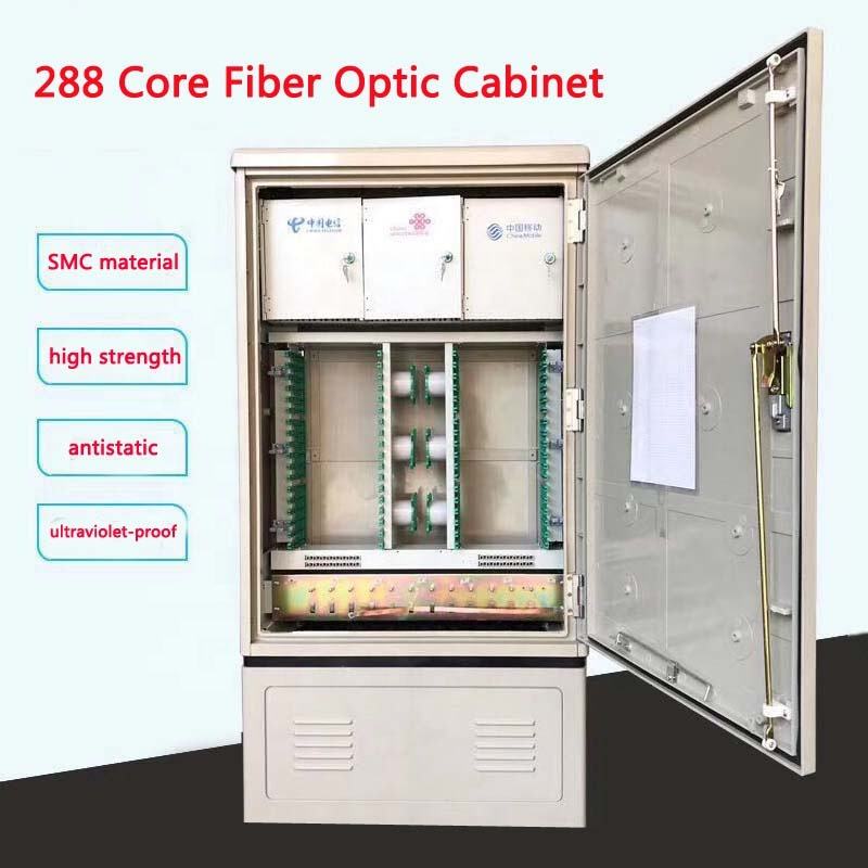 SaiTong FTTH Splice 288 Gentian teras kabinet SMC optik kalis air IP55 kabinet gentian smc Sokongan untuk Standard atau Disesuaikan