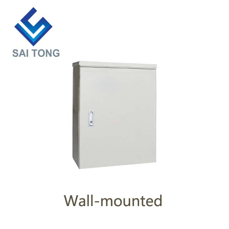 SaiTong FTTH 144 teras kabinet pengagihan optik kalis air luar IP55 144 teras kabinet gentian optik ODF ODB